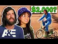 Inside Dusty s 16K Locker Haul Lawn-Mowing Bike Tools More Storage Wars A E