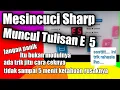Mesincuci sharp eror E 5