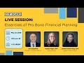 Live Session Essentials of Pro Bono Financial Planning