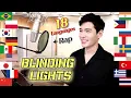 Download Lagu Blinding Lights (The Weeknd) 1 Guy Singing in 18 Different Languages - Cover by Travys Kim