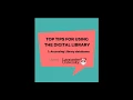 Top Tips for Using the Digital Library No 1 Using Library databases
