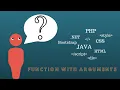 php tutorials in hindi oop concept function with argument