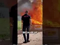 This Ball Explodes When It Touches Fire