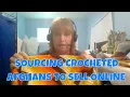 Sourcing Crocheted Afghans to Sell on Ebay Poshmark Mercari and Etsy