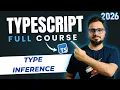 TypeScript Tutorial - Type Inference How TS Automatically Detects Types