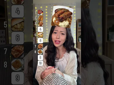 ASMR ranking British foods #asmr