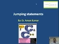 17 Jumping Statements return goto break continue in C and C by Aman Kumar