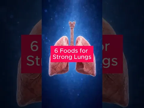 6 Foods for Strong Lungs #health #healthtips #shorts #nutrition #food #shorts #healthy