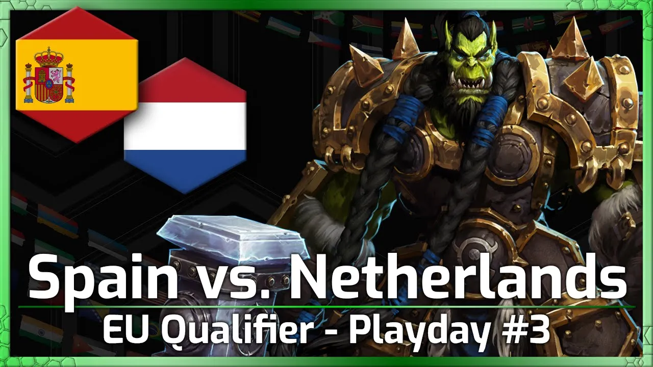 Spain vs. Netherlands - Nations Cup Qualifier - Heroes of the Storm