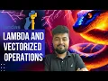 Python Tutorial for Beginners Lambda and Vectorized Operations in pandas Hindi