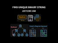 Find Unique Binary String - Leetcode 1980 3 Intuitive Approaches