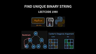 Find Unique Binary String - Leetcode 1980 3 Intuitive Approaches
