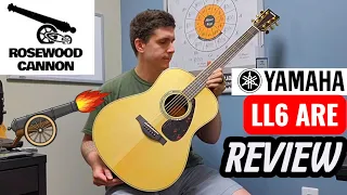 An Incredible Yamaha Dreadnought for under 1k Comparing the LL6 ARE to a Vintage Martin D-28