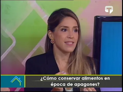 ¿Cómo conservar alimentos en época de apagones?