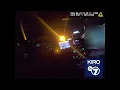 RAW Puyallup K9 officer and dog escape burning car after head-on crash with fleeing suspect