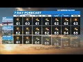 First Alert Weather 7-Day Forecast