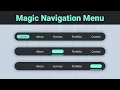 Enchanting Navigation Sorcery CSS JS Magic Menu with Spellbinding Transitions MZCode01