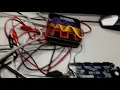 Pwm signal with modulated pulsewidth and coding in V L