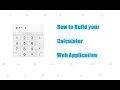 Build a calculator web-app using JavaScript JQuery and html watch on for more quality