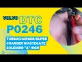 Volvo P0246 DTC FIXED - Wastegate Solenoid A High