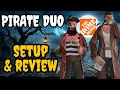 Home Depot 2-Piece Dead Water Animated LED Pirate Duo