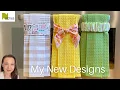 Hanging Tea Towels - My 3 NEW Strap Designs
