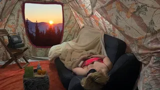 "Sunset, Silence, and Stars — My Night Alone in Nature"