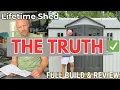 The TRUTH About Lifetime Sheds - Full Build Review
