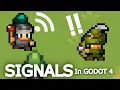 How to Use SIGNALS Correctly in Godot 4 everything to know
