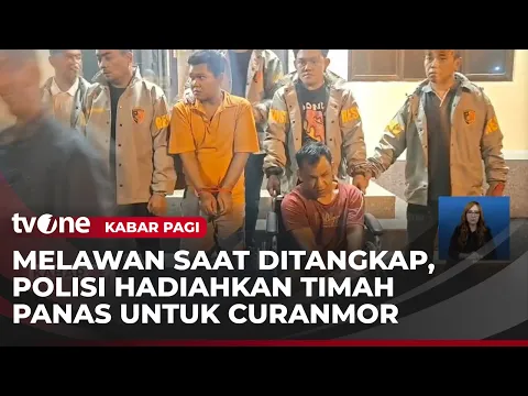 Polisi Ringkus Dua Pelaku Residivis Curanmor Bersenpi