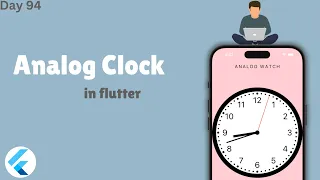 How to Create an Analog Clock in Flutter Step-by-Step Flutter Tutorial