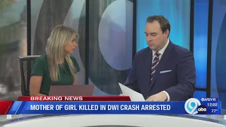 Mother of girl killed in high-speed crash charged with criminally negligent homicide