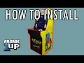 Arcade1Up PacMan Install Tutorial and UNBOXING