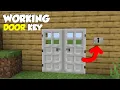 Minecraft How to make a Door Key easy