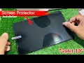 How to Install Screen Protector for Tablet Without Bubble 7 8 10 Tempered Glass Screen