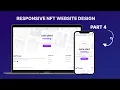 Building an Interactive NFT Website HTML CSS JavaScript and More Part 4 - Step-by-Step Tutorial