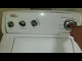 Whirlpool Washer Mode