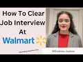 How To Clear Job Interview At Walmart Jobs In Canada International Students Canada Jobs 2023