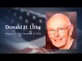 Celebrating the life of Donald Litke