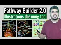 Pathway builder Illustration and model desining tool