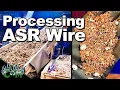 How a Vertical Mill and Air Separation Table Process Auto Shredder Residue Wire ASRW