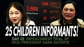 Day 22: VP Sara Duterte Impeachment Trial (Part 1) Patotoo ni PSA Witness Grande sa 2669 informants