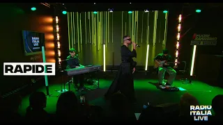 Rapide Mahmood At Radio Italia Live 13 02 2023 