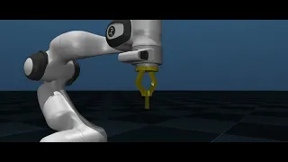 MuJoCo Simulation Franka Emika Panda Environment Demo Robotics Python MuJoCo
