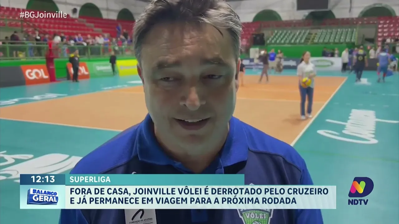 Fora de casa: Joinville vôlei é derrotado pelo cruzeiro e permanece em viagem para a próxima rodada