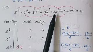 Routh Stability Criteria Problem no 8 PART-1