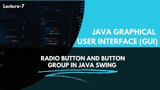 jRadiobutton Buttongroup Example in Java Netbeans Lecture 7