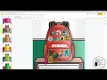 Virtual Backpack Templates for Elementary Teachers Back to School Google Slides Digital Resource
