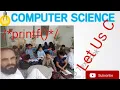 Unit 2 1 2 printf computer science 10th class C programming language