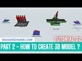 How To Make First 3D model in Flexsim Part 2 flexsim tutorial for beginners LeanSimCorp